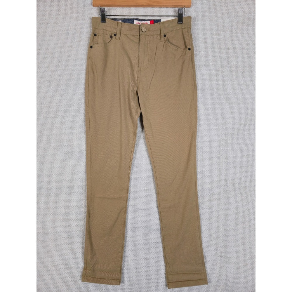 Lucky Brand Kids Skinny Stretch Khaki‎ Pants Size 14 NWT